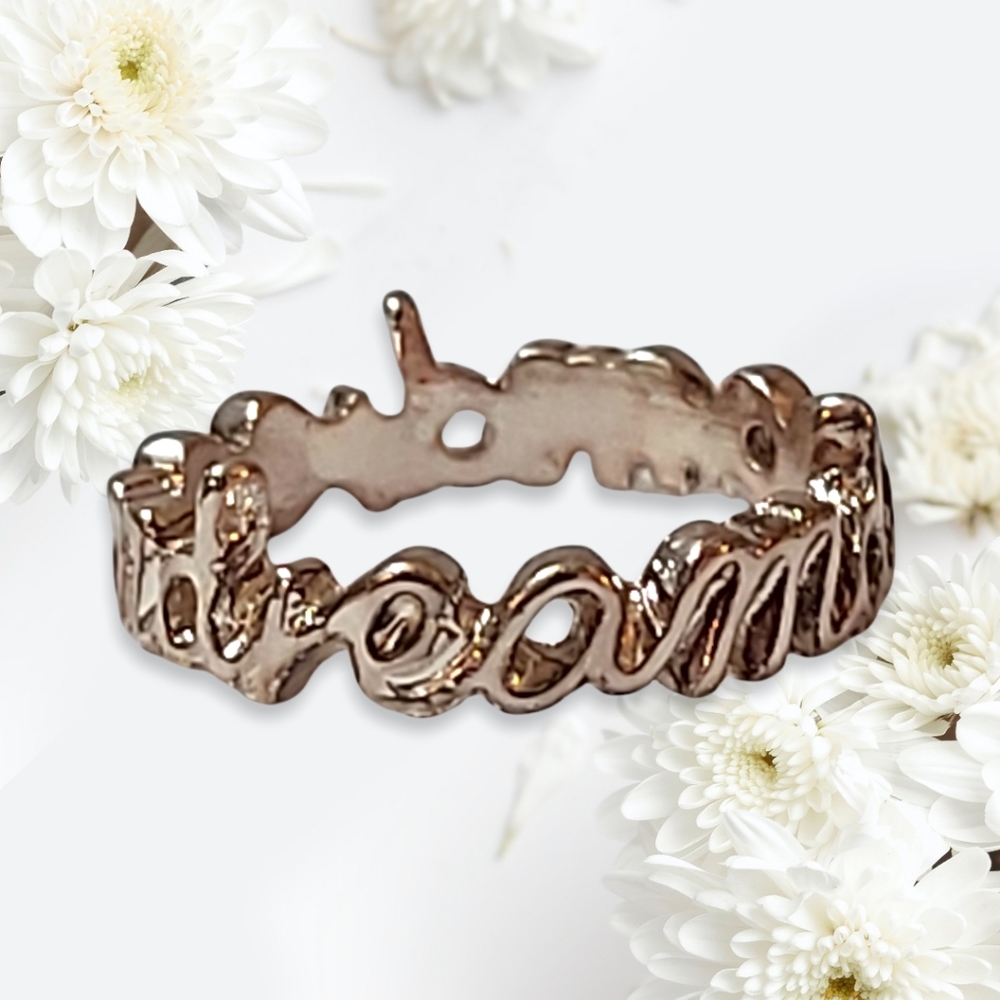 Silver Plated "Dream" Ring